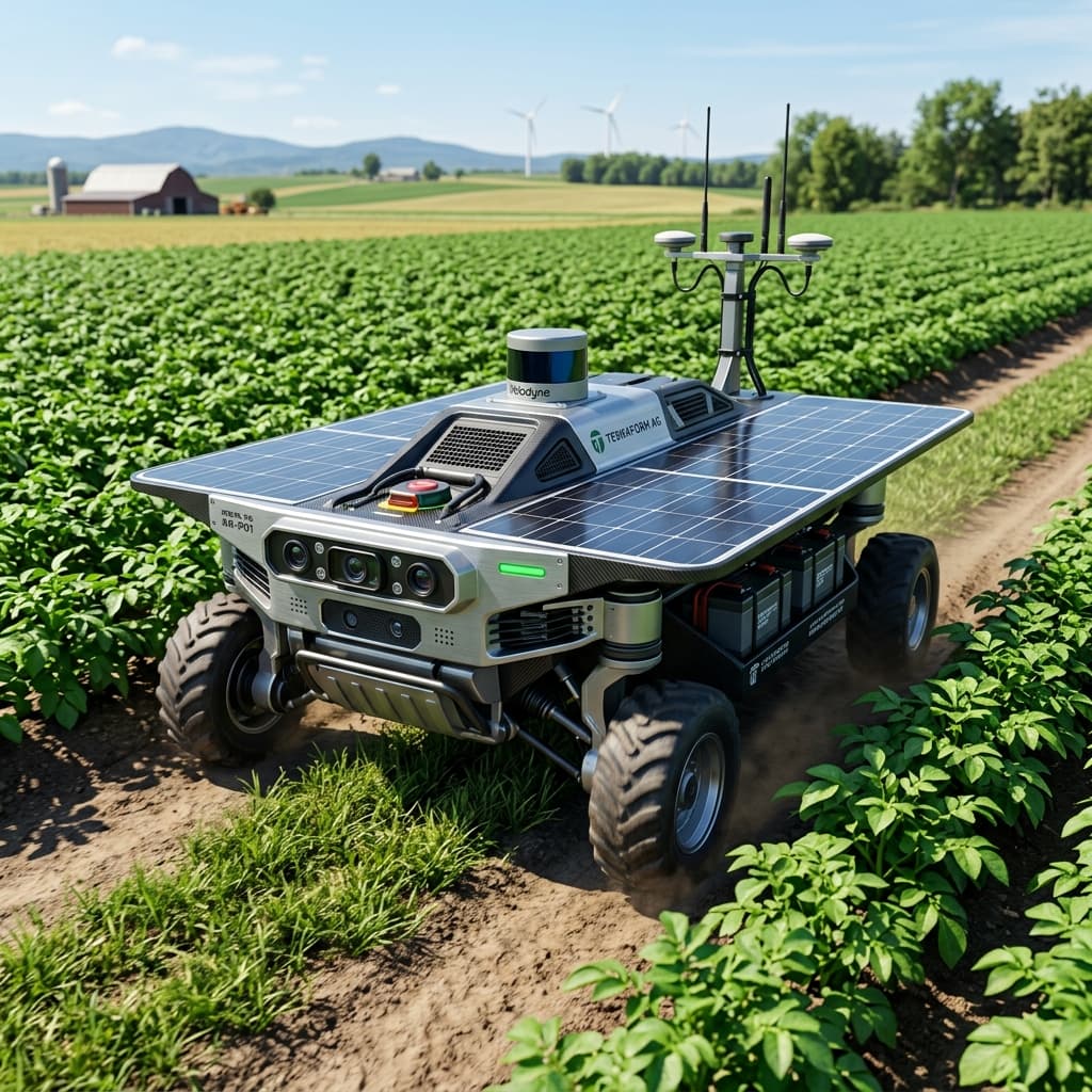 Autonomous Field Mesh Rover Concept